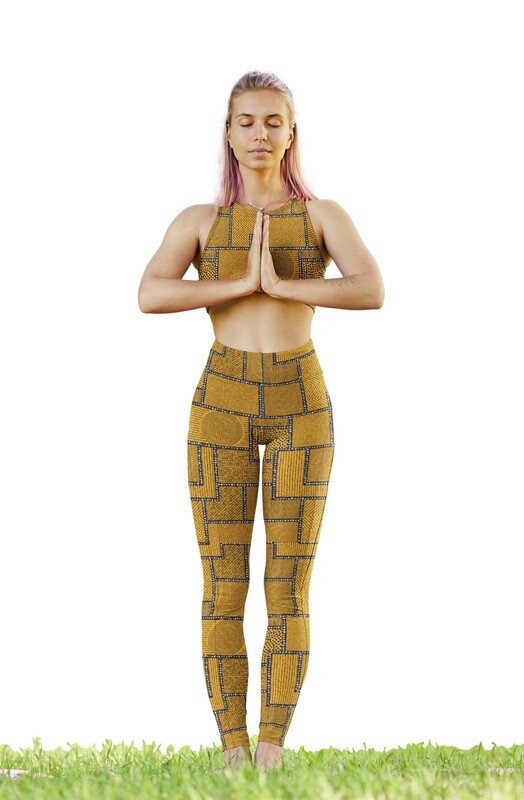 Afro Print 3 Leggings