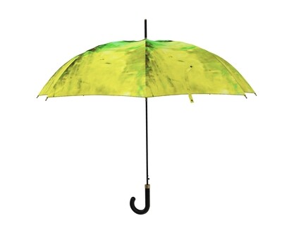 Umbrella Lime Green Watercolour