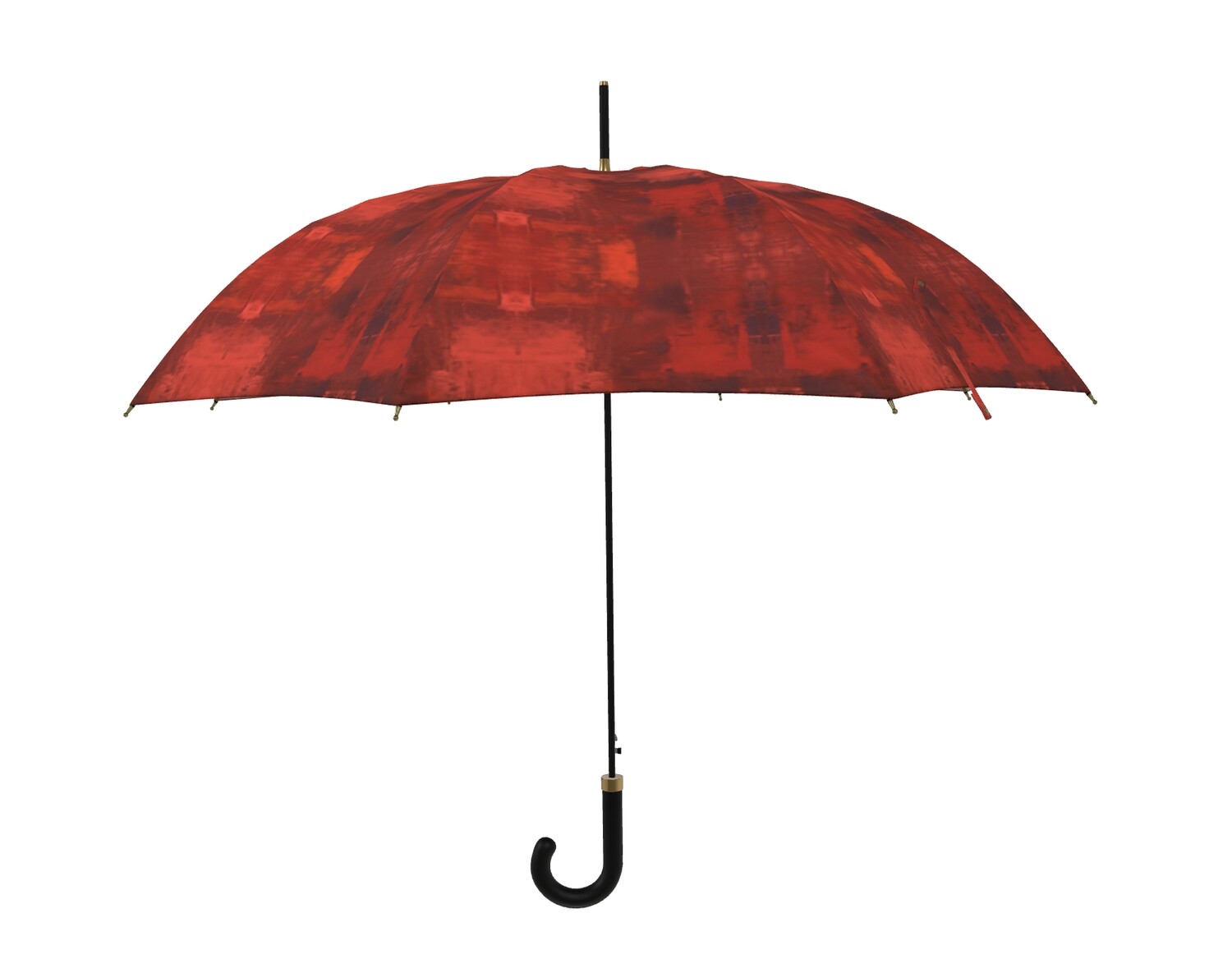 Umbrella Red & Black Watercolour
