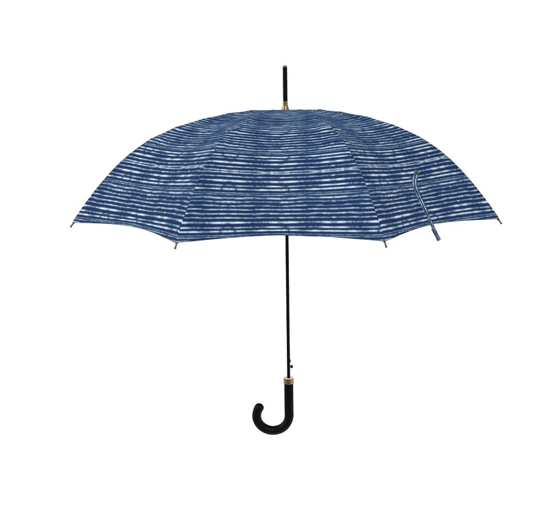 Umbrella Blue &amp; white Tie Dye Seamless Pattern