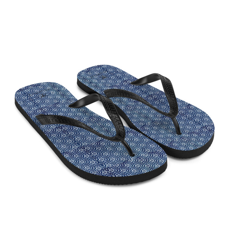 Flip Flops African Print Design