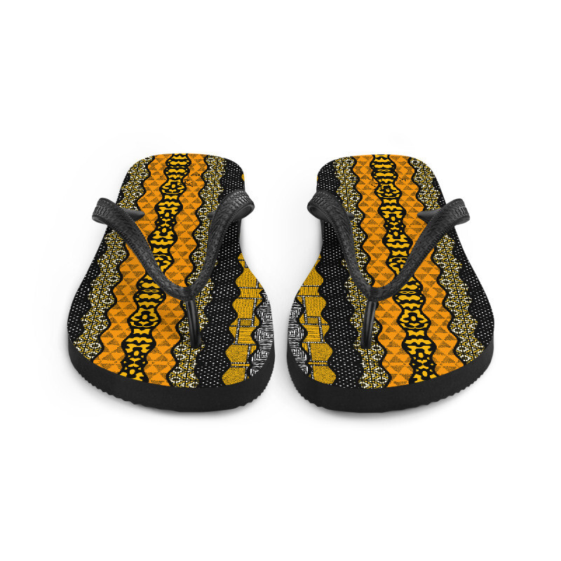Flip Flops Afro Print Design 3