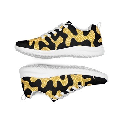 Women’s Athletic Shoes  Afro Print  Design 1