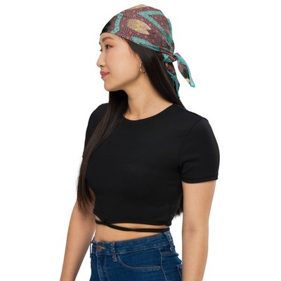Animal Print Shoe and Bucket Hat Scarf6