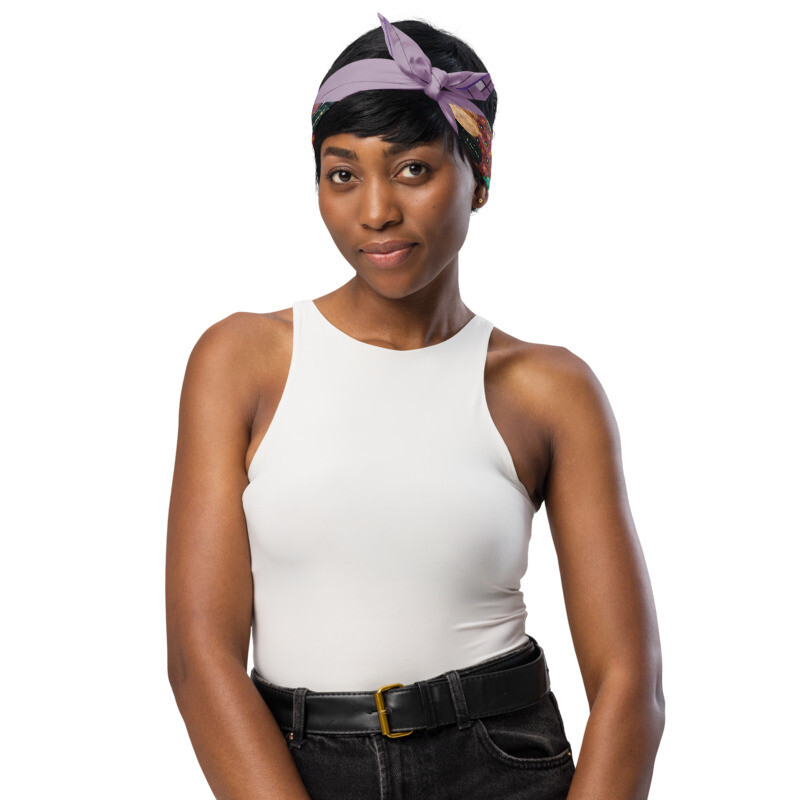Animal Print Shoe and Bucket Hat Scarf4