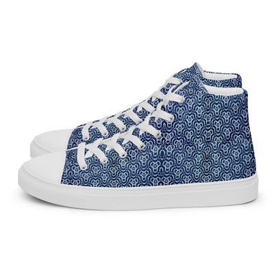 Women’s African Print  Mid Top Sneakers