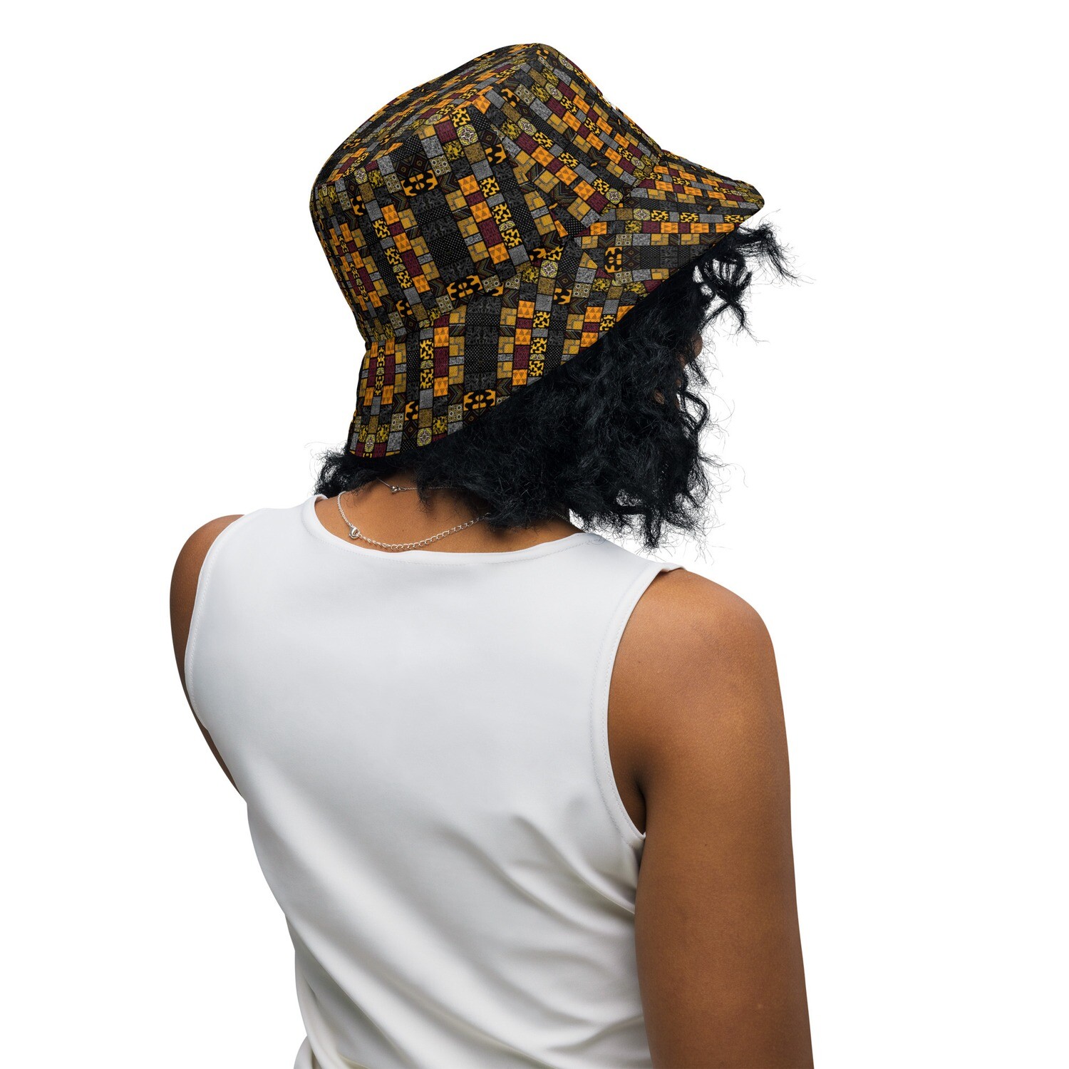 Reversible Bucket Hat Two In One Print Designs