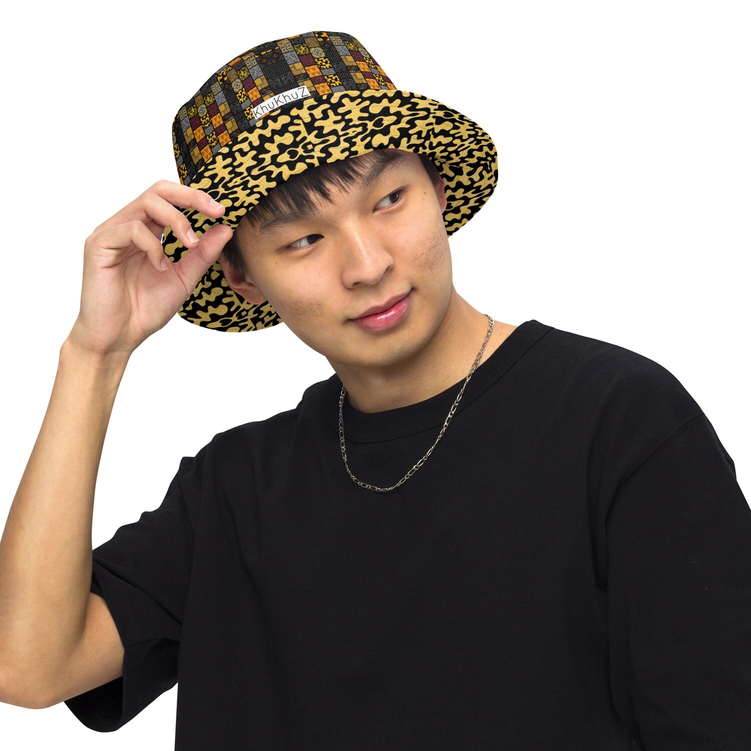 Reversible Bucket Hat Two In One Print Designs1