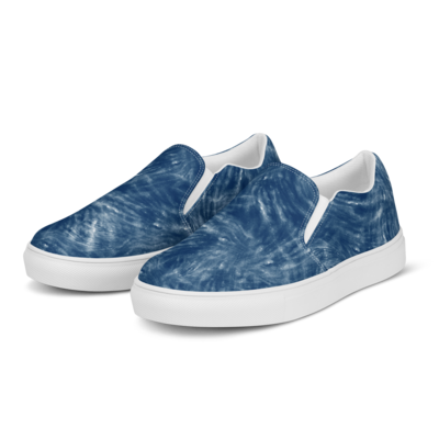 Women’s Slip On Canvas Shoes Tie Dye Pattern 2