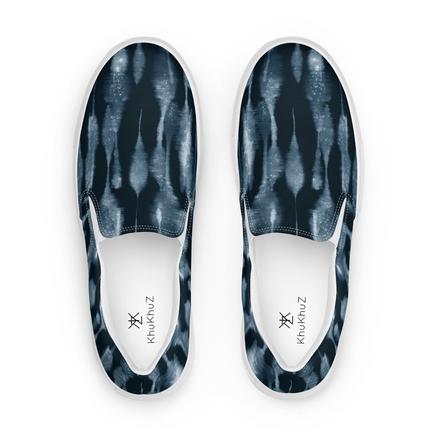Women’s Slip On Canvas Shoes Tie Dye Pattern 6