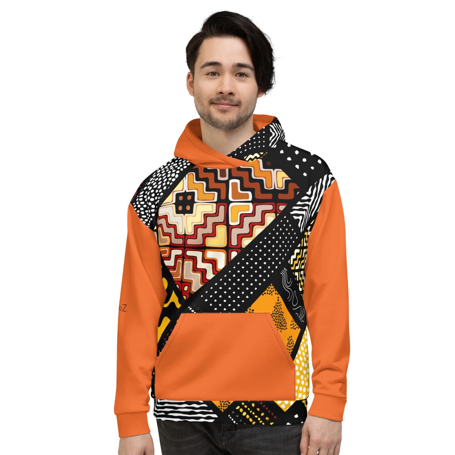 Unisex Hoodie Afro Print Design #7
