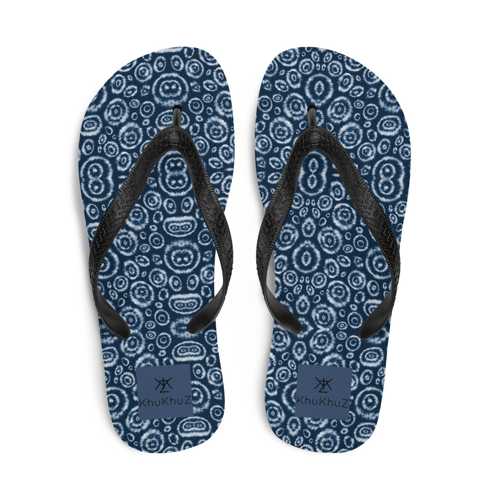 Flip Flops Tie Dye Print Design 4