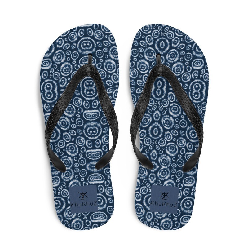 Flip Flops Tie Dye Print Design 4