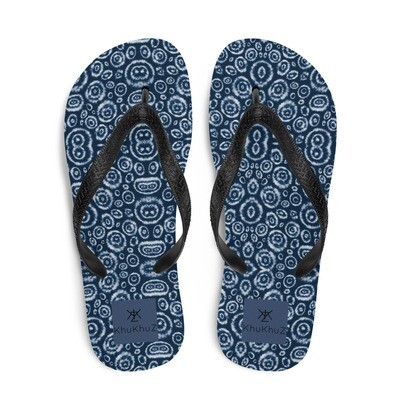 Flip Flops Tie Dye Print Design 4