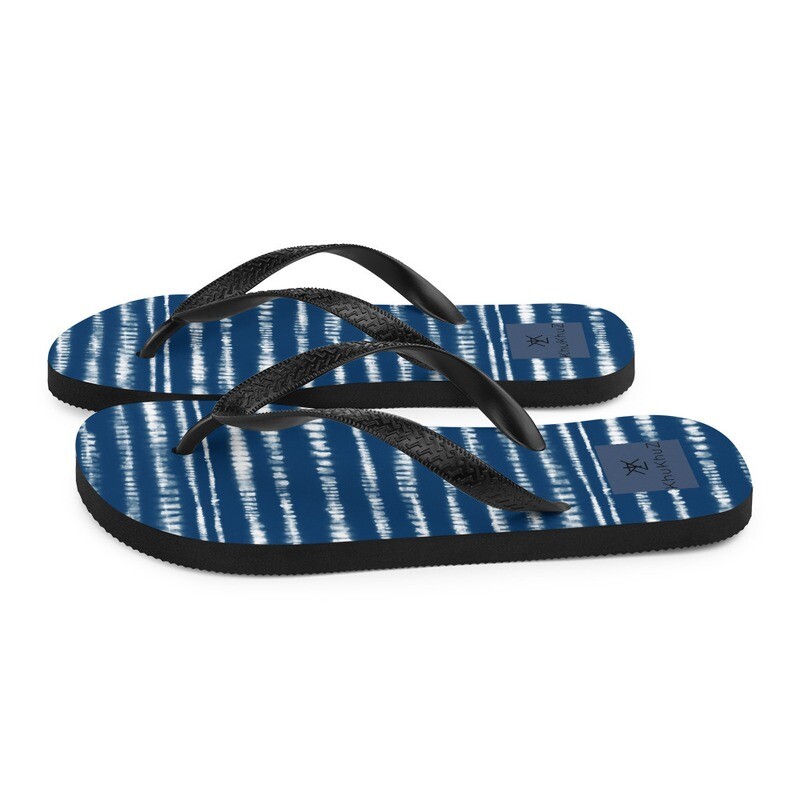 Flip Flops Tie Dye Print Design 5