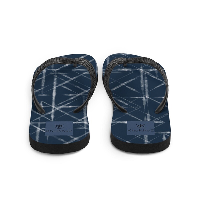 Flip Flops Tie Dye Print Design 6