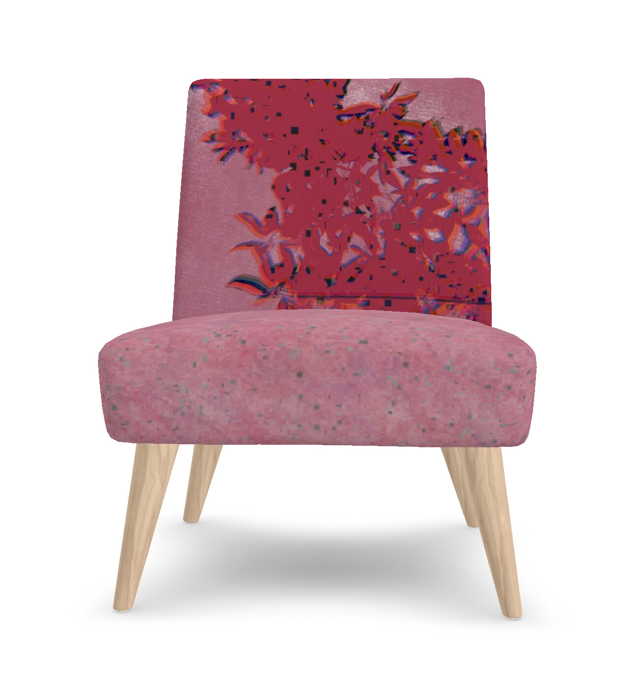 Occasional Chair Viva Magenta Texture 22