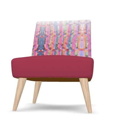 Occasional Chair Viva Magenta Texture 36 Metaverse