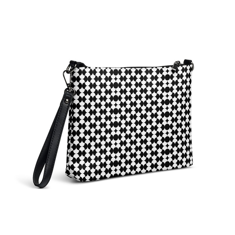 Sling Bag Pattern 114 Monochrome Small Print