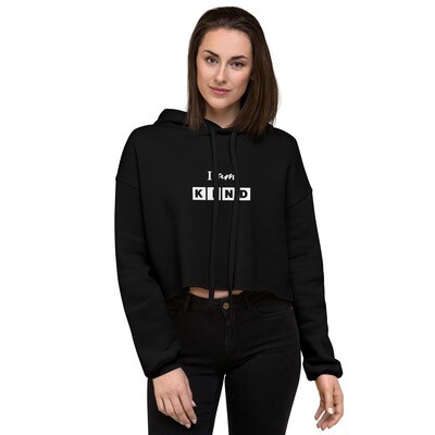 Crop Hoodie Self Love - I Am Kind