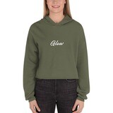 Crop Hoodie Self Love - Glow