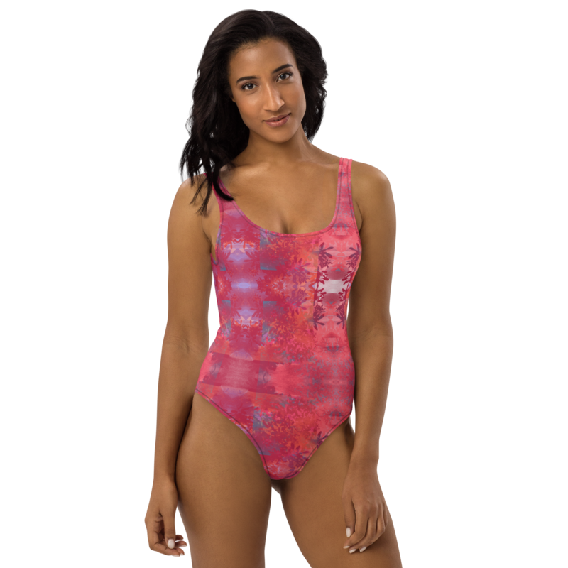One-Piece Swimsuit VivaMagenta Texture #17 -Metaverse