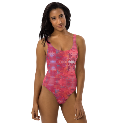 One-Piece Swimsuit VivaMagenta Texture #17 -Metaverse