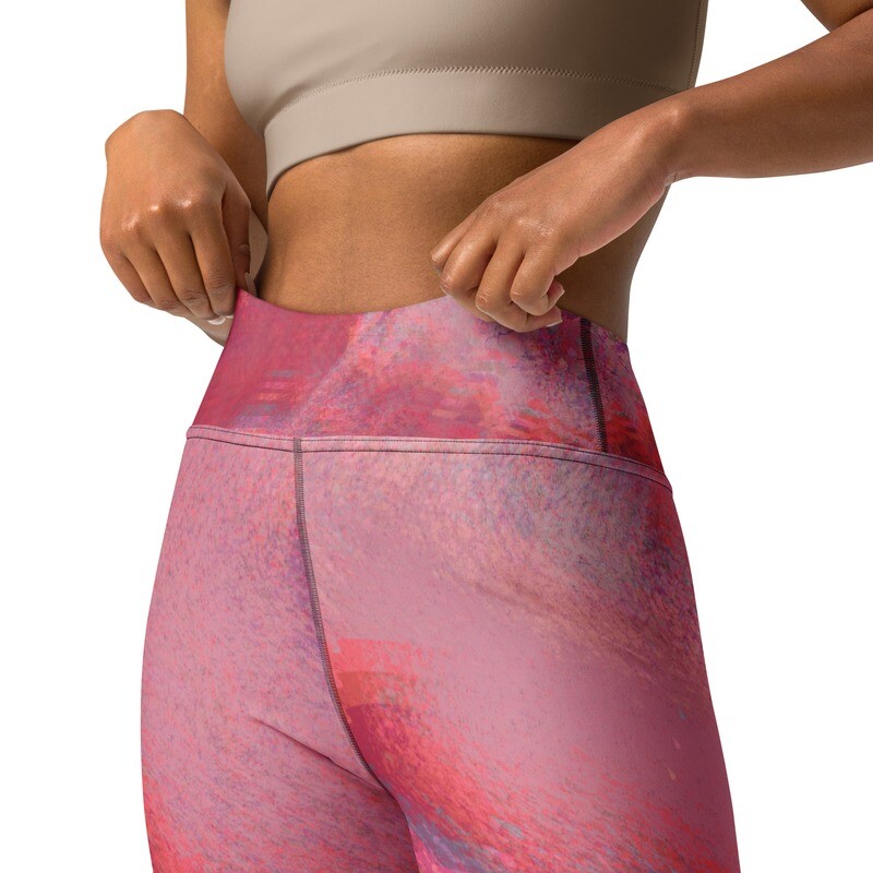 Leggings Viva Magenta Texture #8 Metaverse