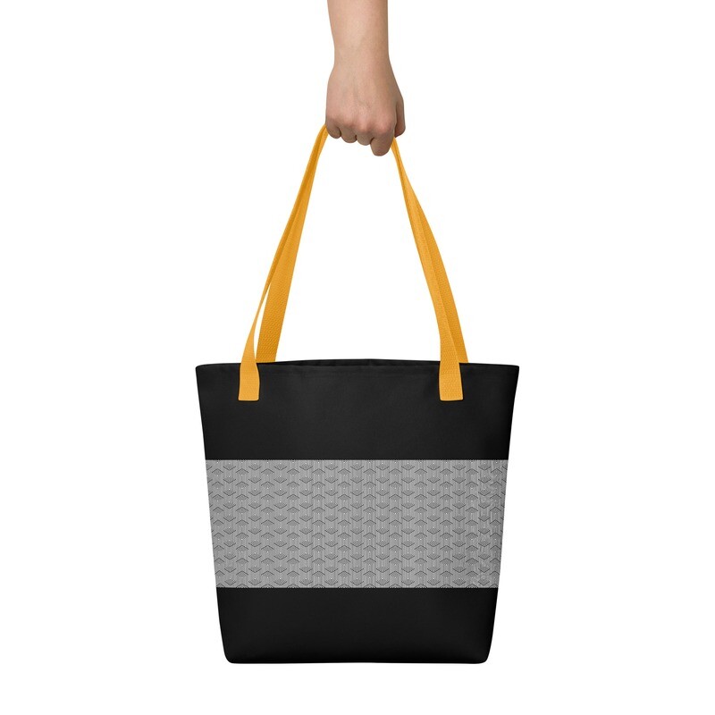 Tote Bag Monochrome Pattern #40