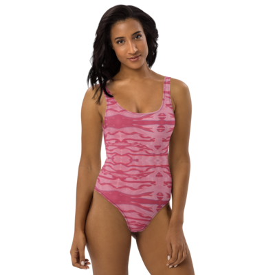 One-Piece Swimsuit Viva Magenta Texture #9 -Metaverse