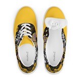 Men&#39;s Lace Up Shoes Afro-Patchwork-Print-Design #7