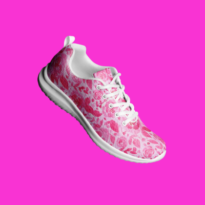 Men’s athletic shoes Ken Barbie Floral Pink