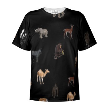 T-Shirt Cotton, Animal Print