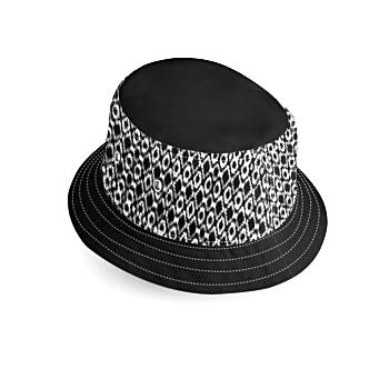 Black and White Bucket Hat1