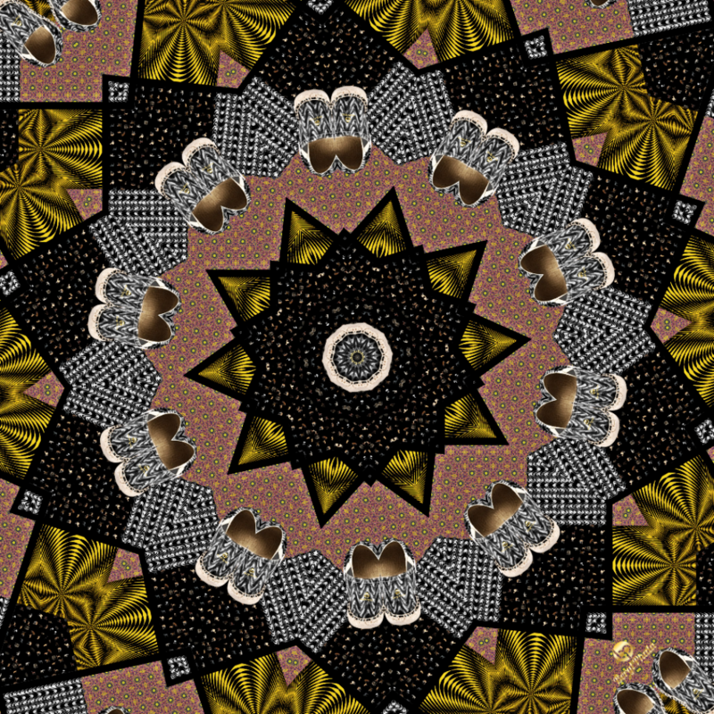 Multi Print with Waves Shoe Scarf1