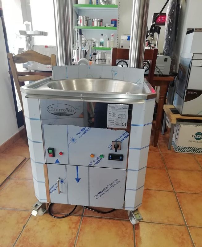 Fogón automático a gas para churros 70x70