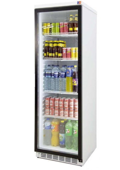 Armario expositor refrigerado de 400 L.
