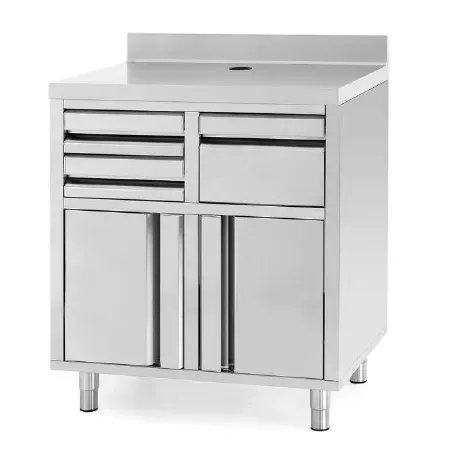 Mueble cafetero pequeño.