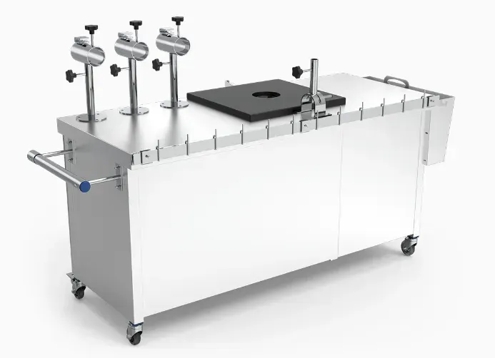 Mesa jamonera profesional.