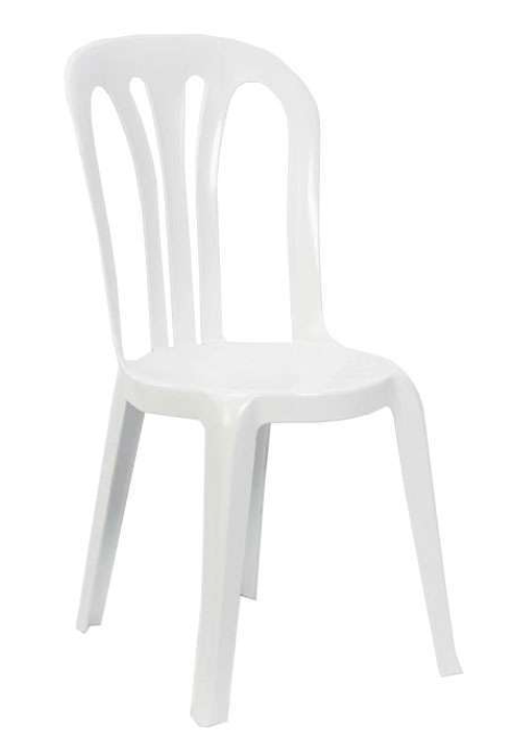 Silla Garrotxa en color blanca.