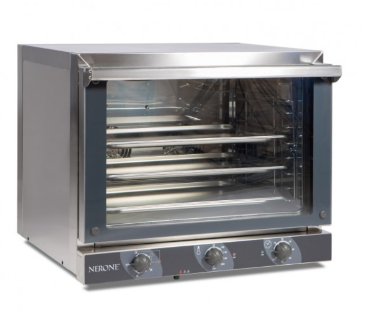Horno de convección con grill de 4 bandejas GN 1/1.