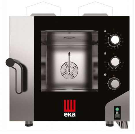 Horno a gas de convección de 5 bandejas GN 1//1.