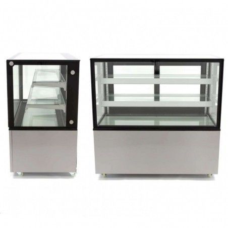 Vitrina refrigerada recta de 1200 mm.