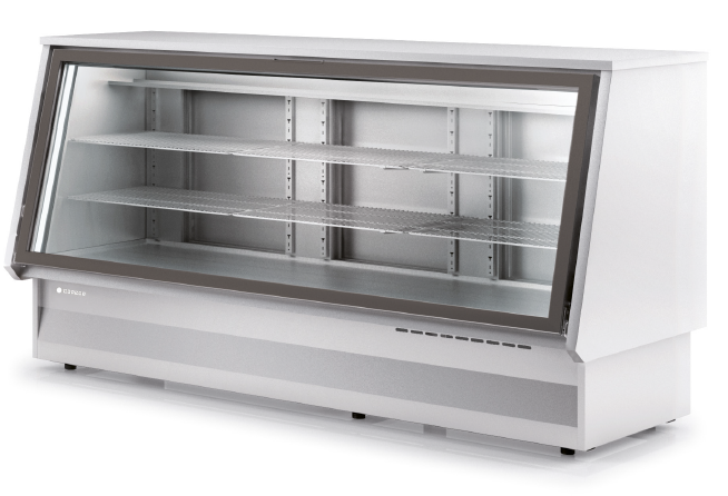 Vitrina refrigerada cerrada de 2000 mm.