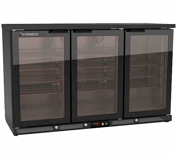 Expositor refrigerado para vinos.