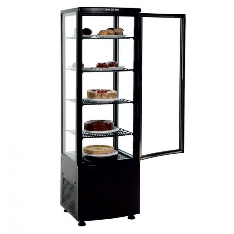 Expositor refrigerado para pastelería.