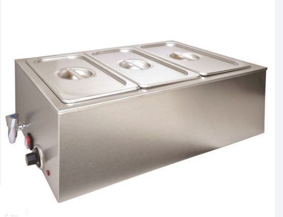 Baño María 3 Cubetas con Grifo Baño María 3 Cubetas con Grifo