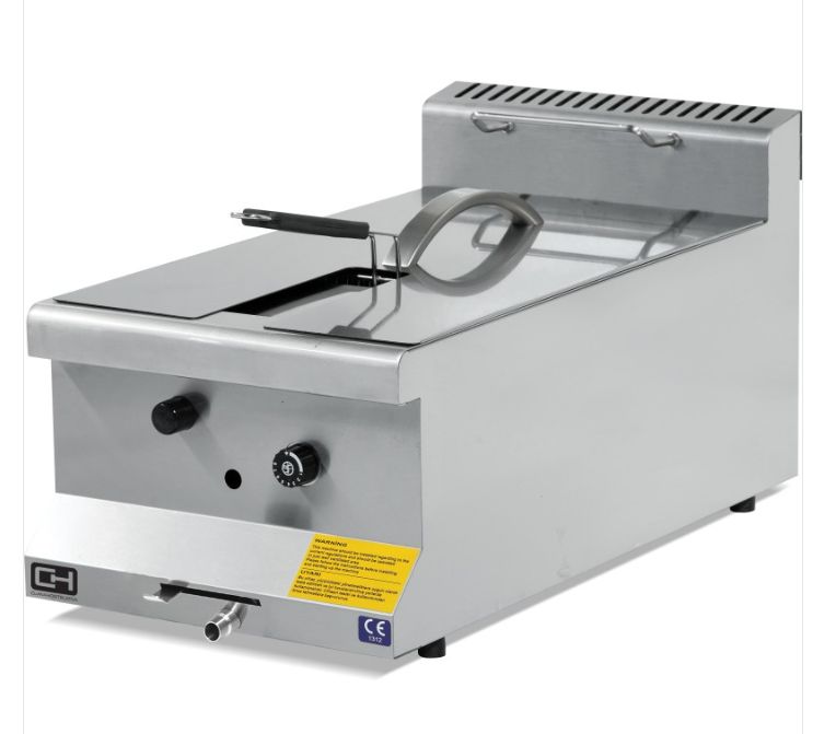 Freidora a gas de sobremesa 10 L.