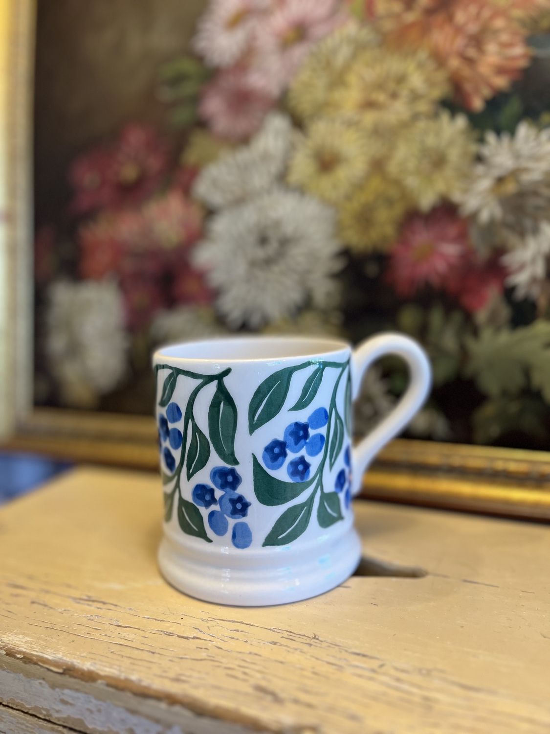 Blueberries 1/2 Pint Mug