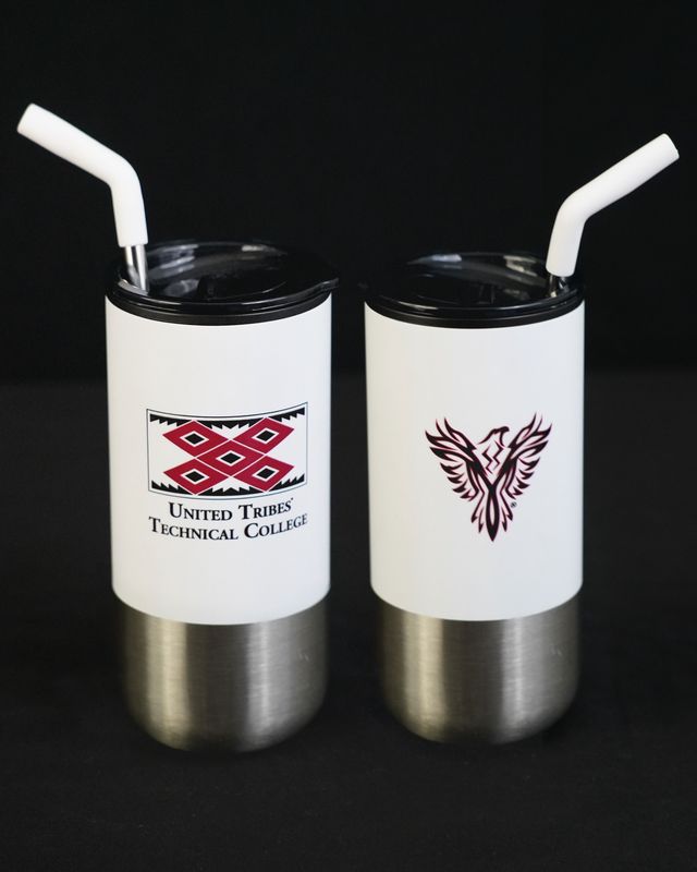 UTTC LOGO TUMBLER W/STRAW